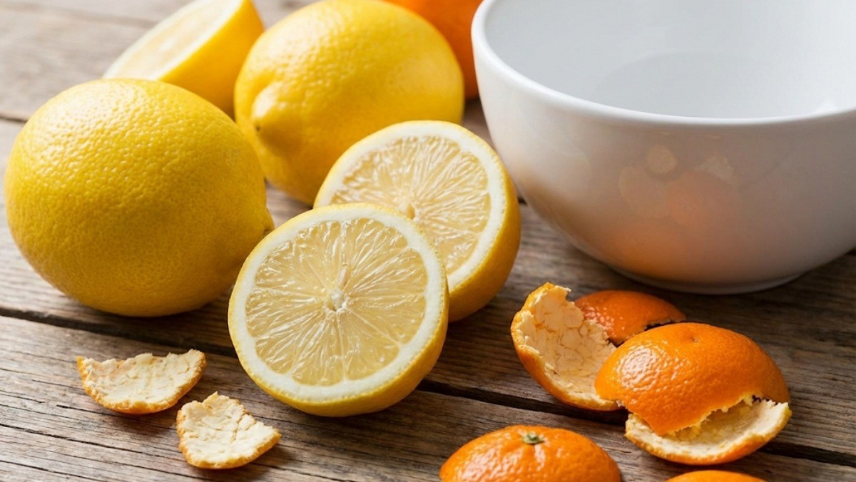 레몬과 귤껍질 / 기사 내용 이해를 돕기 위해 제작한 AI 이미지