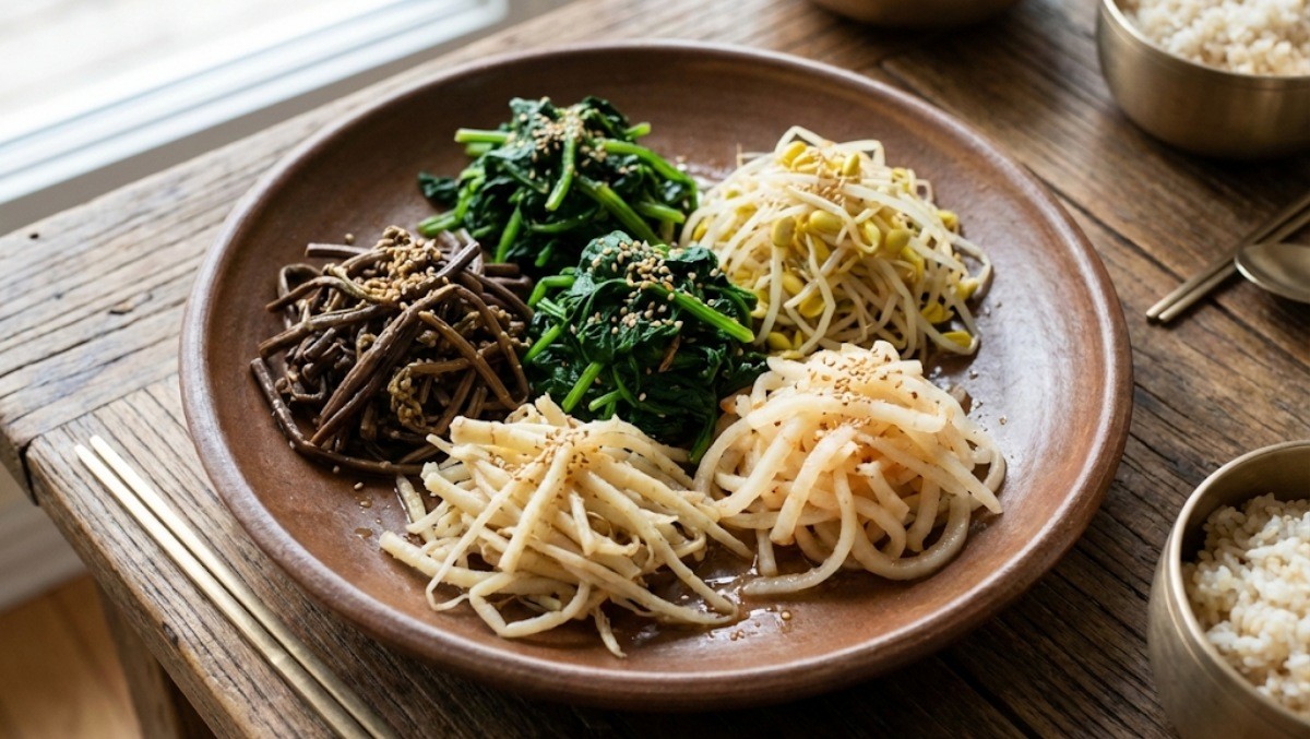 맛있는 나물 / 기사 내용을 바탕으로 제작한 AI 이미지