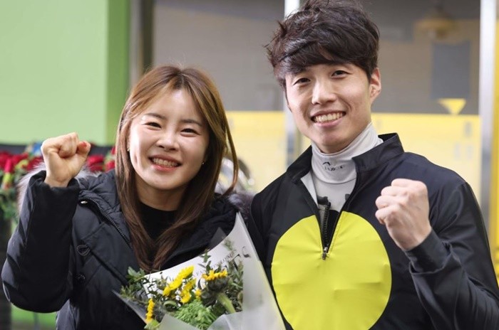 '부경의 여제'가 돌아왔다. 기수에서 조교사로 변신한 김혜선(5조) 조교사가 데뷔 21전 만에 값진 첫 승을 신고했다. / 사진제공= 렛츠런파크 부산경남