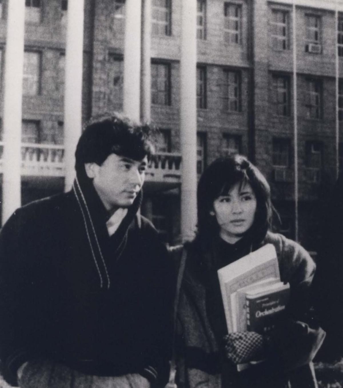 1986년작 '겨울 나그네' 스틸컷. 40여년 전 강석우와 이미숙. / 동아수출공사 제공