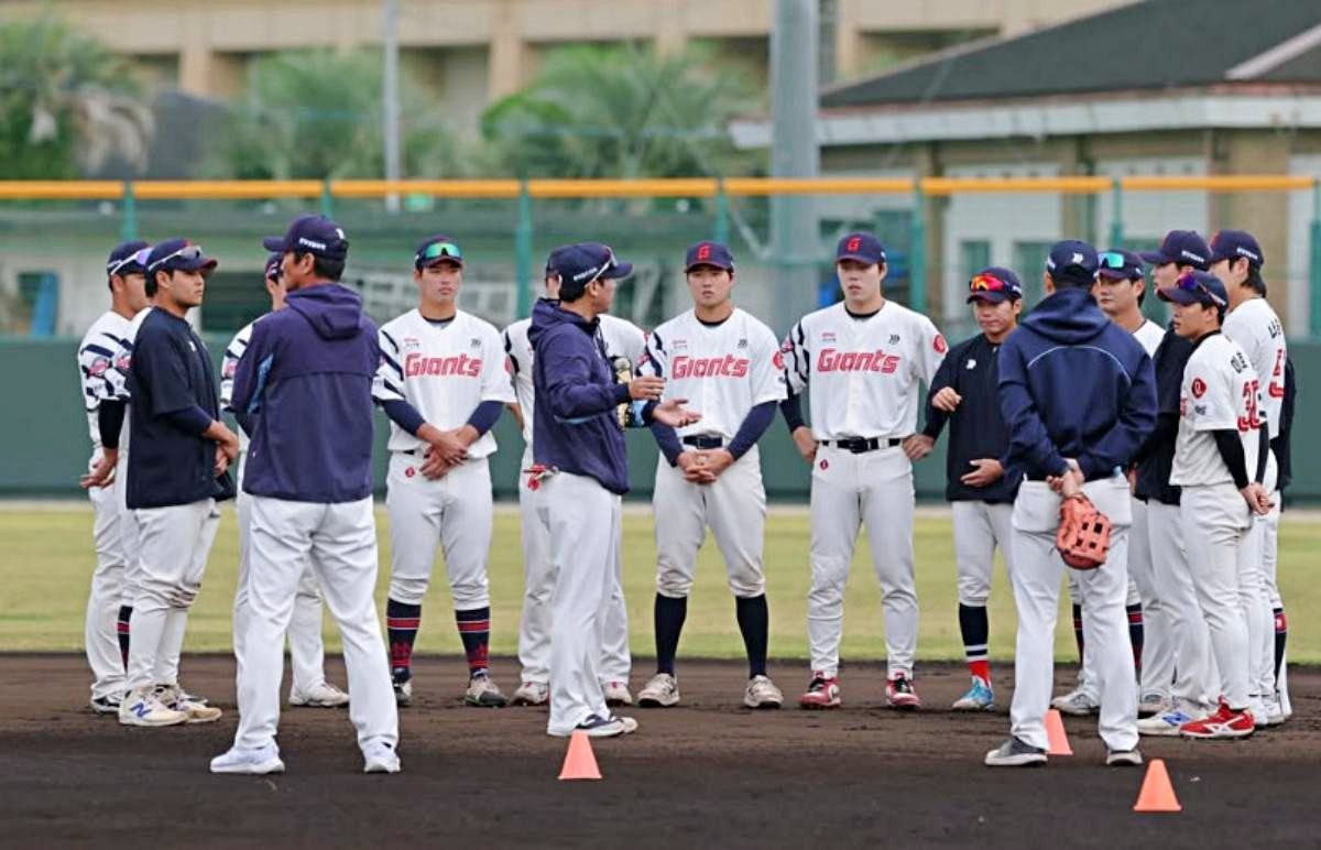 최근 미야자키 마무리캠프 스케치. / 롯데 자이언츠 제공