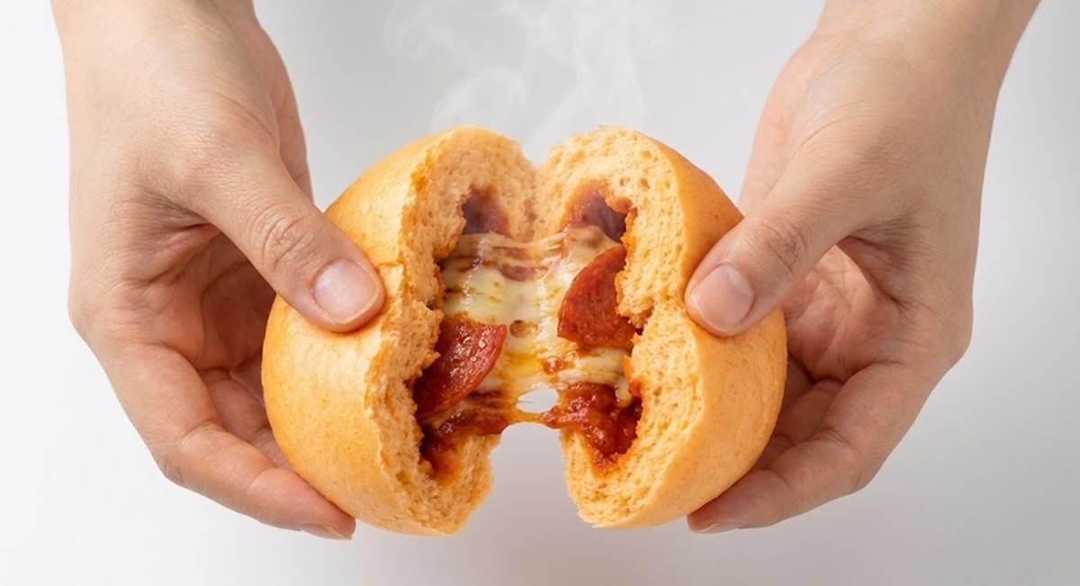 피자 호빵에 페퍼로니 넣으면? 기사에 대한 이해를 돕기 위해 AI 툴로 제작한 자료 사진