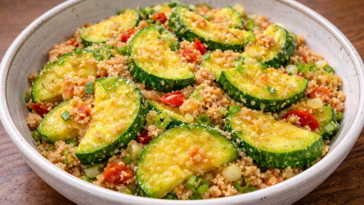 애호박 명란젓 볶음 (AI 사진)