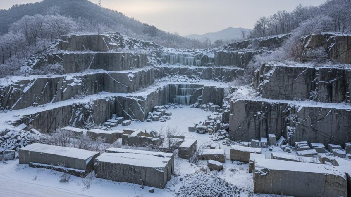 AI로 생성된 황등석산 가상 이미지로, 실제 전경과 다를 수 있습니다.
