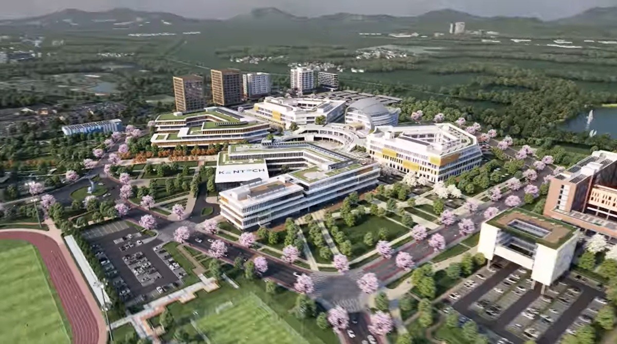 켄텍 캠퍼스 조감도. / 유튜브 홍보 영상