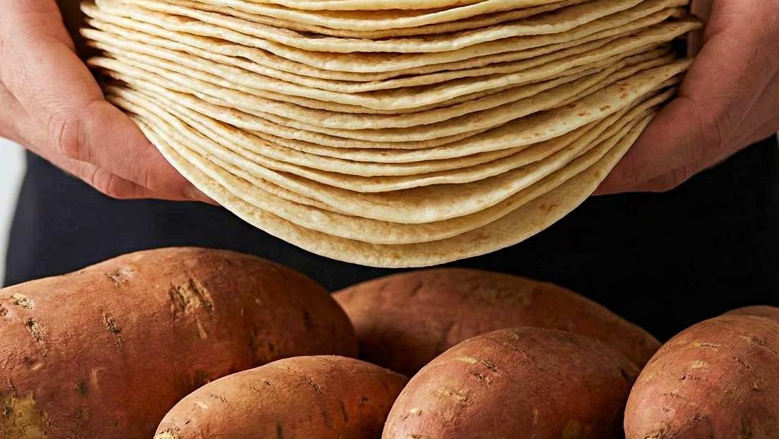 겨울 고구마는 제발 이것에 돌돌 말아보세요…이 좋은 걸 다들 왜 모르죠' 기사 내용 토대로 AI툴 활용해 제작한 자료사진.