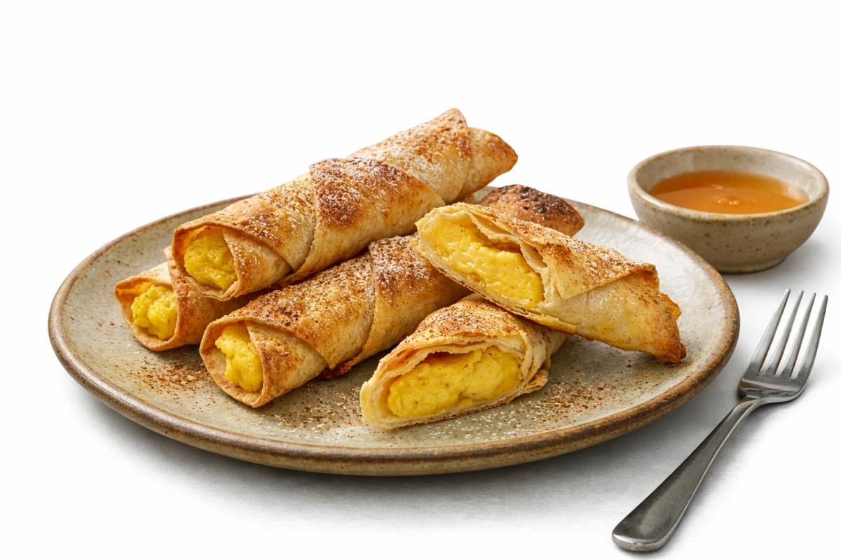 먹음직스럽게 완성된 고무마 또띠아롤. 기사 내용 토대로 AI툴 활용해 제작한 자료사진.