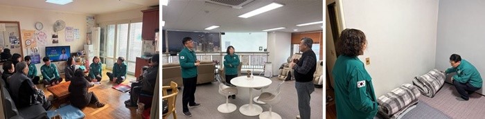 해운대구(구청장 김성수)는 한랭질환 등 한파에 따른 인명피해를 예방하고 구민의 안전을 확보하기 위해 관내 한파 쉼터와 한파 응급대피소 점검에 나섰다. / 사진제공=해운대구