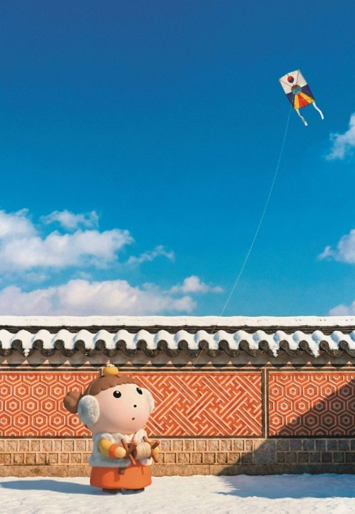 '마루는 강쥐' 엘르 화보 / 네이버웹툰 제공