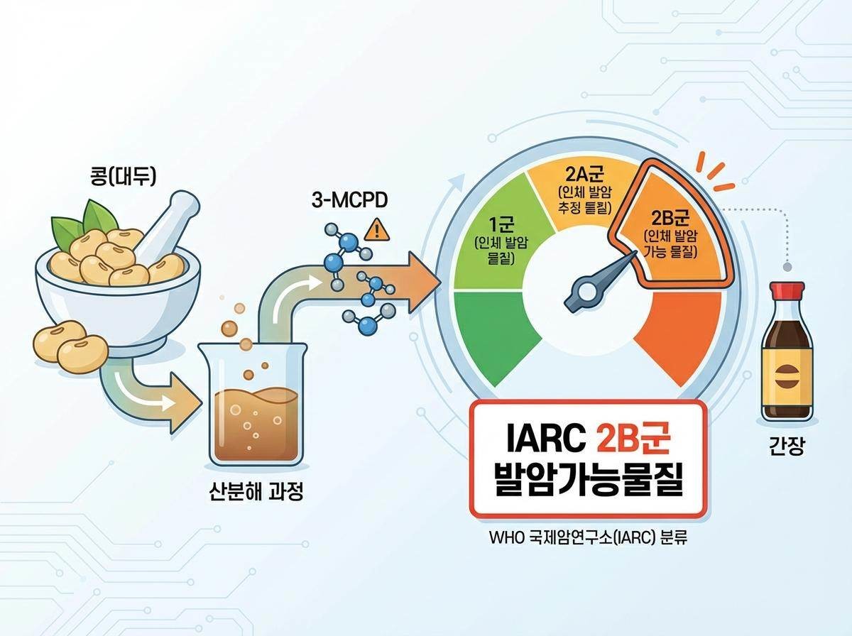 '발암가능물질 3-MCPD이란?' 기사 내용 토대로 AI툴 활용해 제작한 자료사진.
