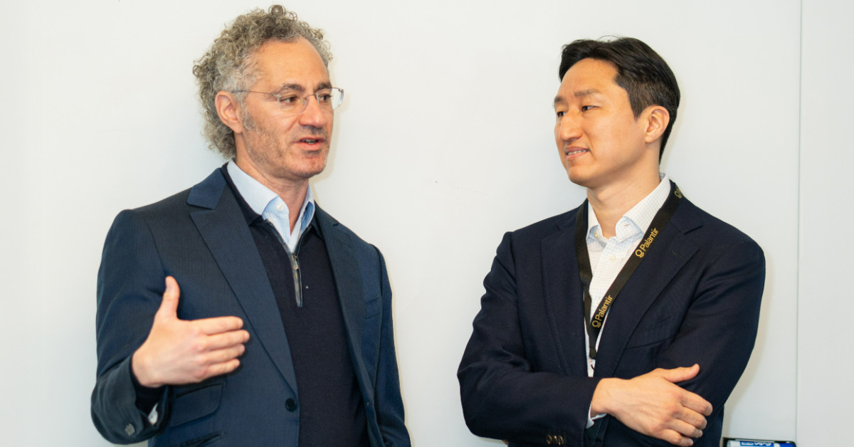 알렉스 카프와 정기선 회장 / 현대