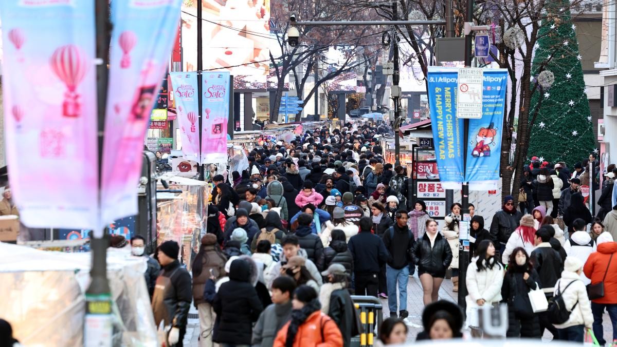 지난 1일 오후 서울 중구 명동거리 모습. / 뉴스1