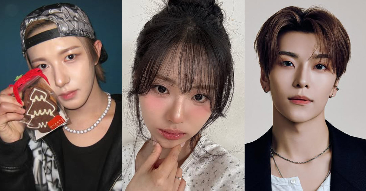 (왼쪽부터) NCT 드림 런쥔, 프로미스나인 박지원, 알파드라이브원 씬롱 사진. / 각 스타 인스타그램