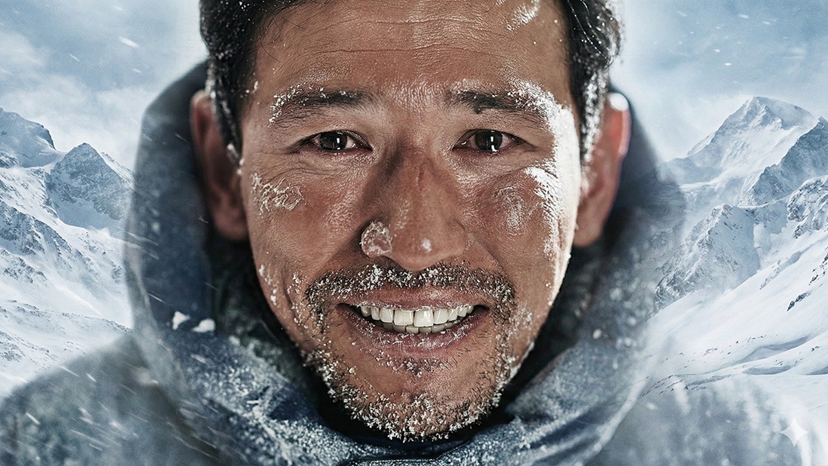 영화 '히말라야' 스틸컷을 활용해 만든 AI 이미지