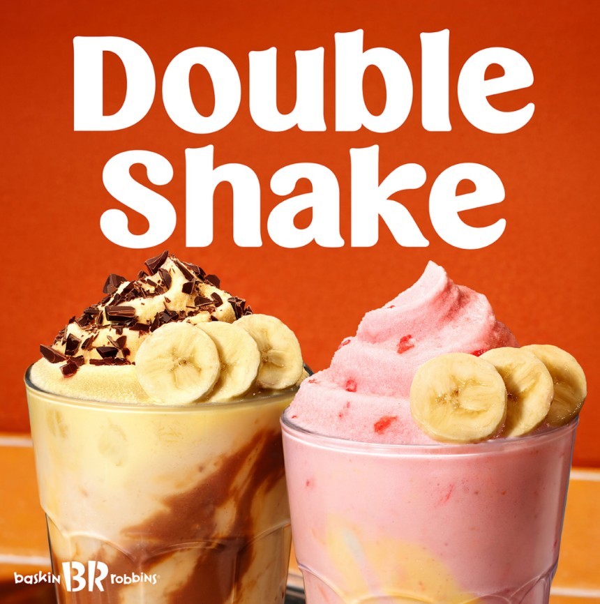 진하게 즐기는 ‘더블 쉐이크’ 출시 / 배스킨라빈스 제공