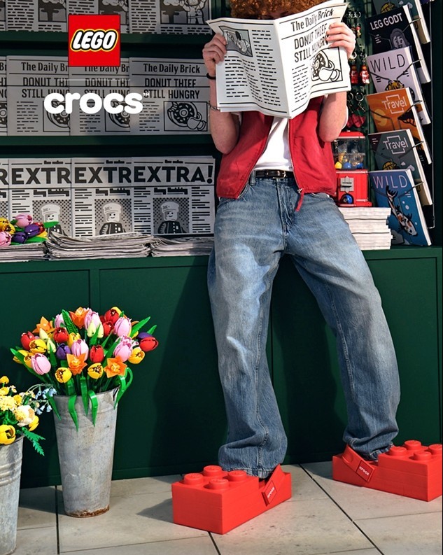 크록스X 레고그룹 ‘레고 브릭 클로그(LEGO Brick Clog)' / 크록스 제공