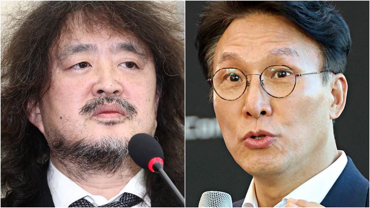 방송인 김어준 씨, 김민석 국무총리. 자료사진. / 뉴스1