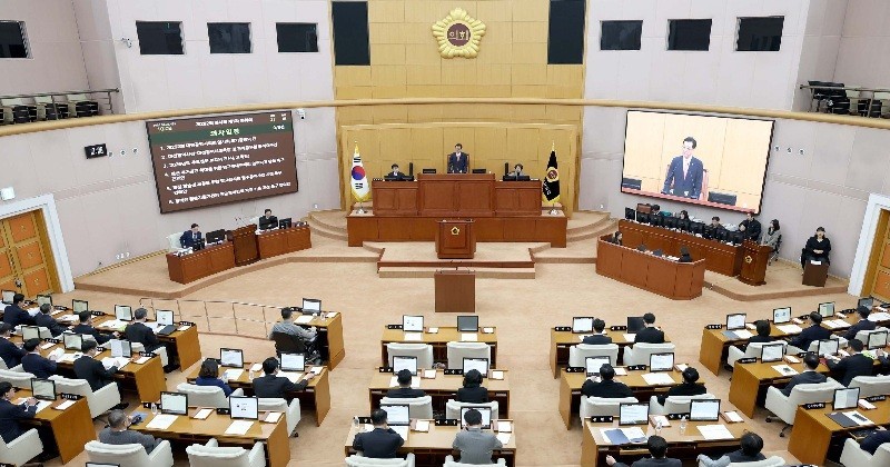 대전시의회 23일 제292회 임시회를 개회/사진=대전시의회