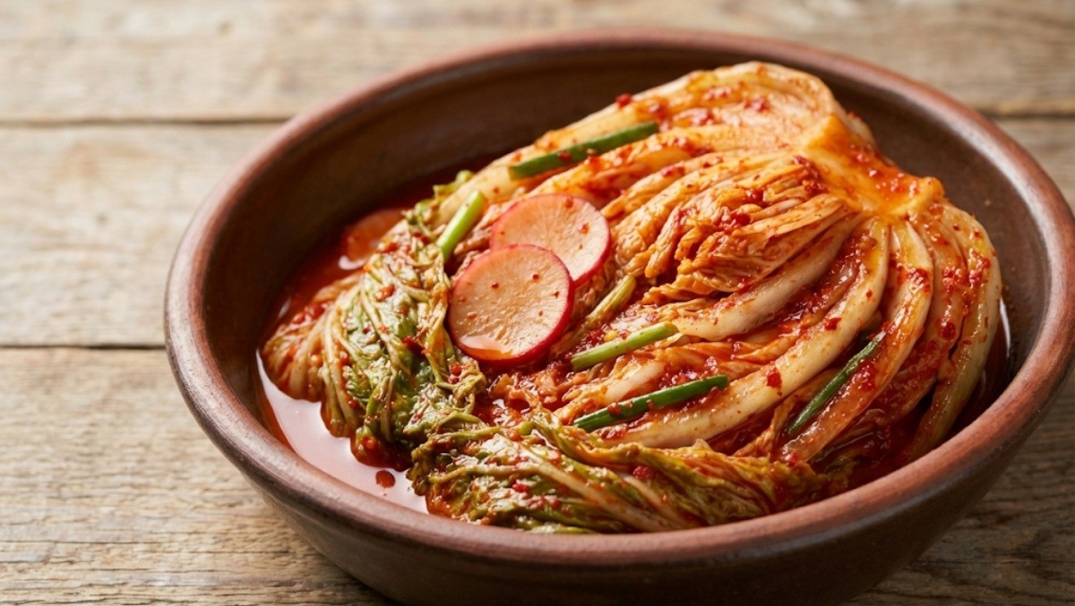 맛있는 김치 / 기사 내용을 바탕으로 제작한 AI 이미지