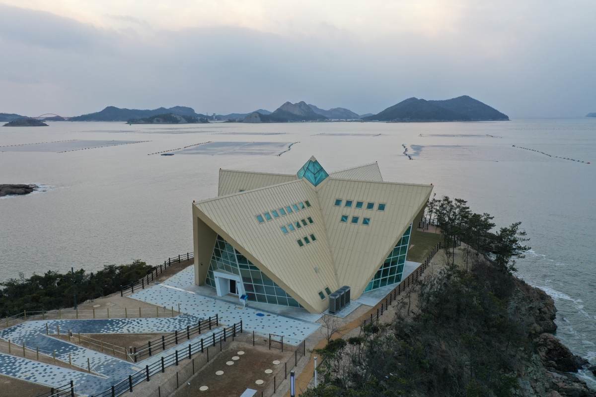 국립신시도자연휴양림 앞바다. / 산림청 제공