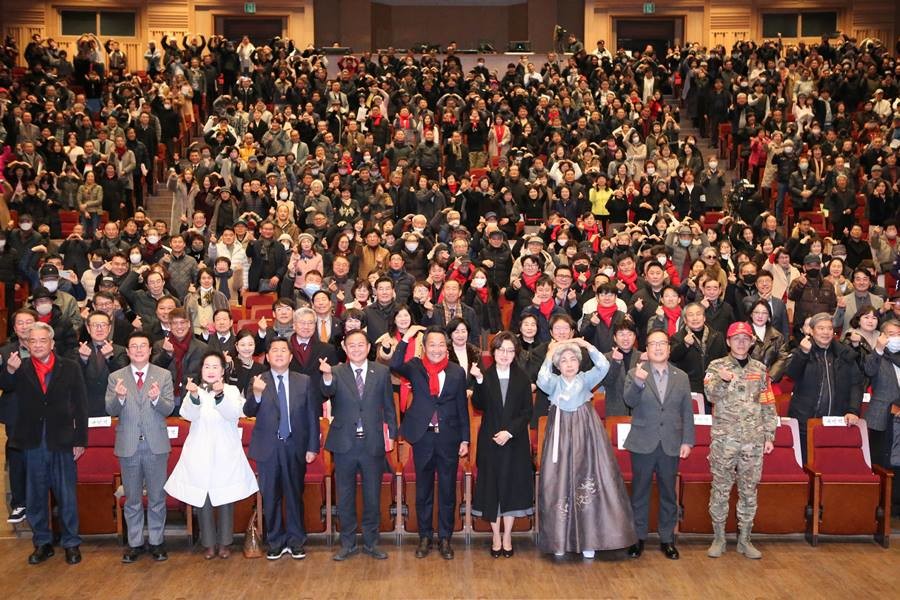 포항시장 출마 예정자인 안승대 전 울산광역시 행정부시장의 북콘서트 형식 출판기념회/이하 안승대 제공