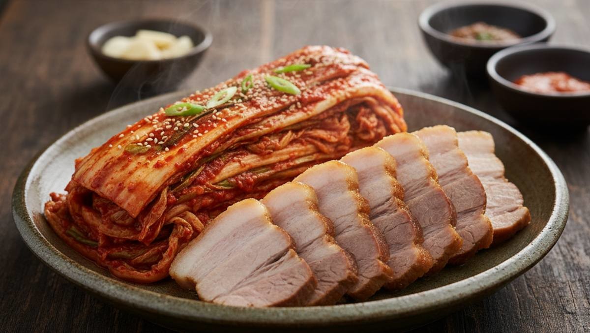 수육 사진 (AI로 제작됨)