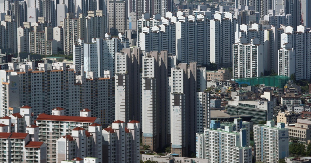 서울 도심의 아파트 단지의 모습.  / 뉴스1