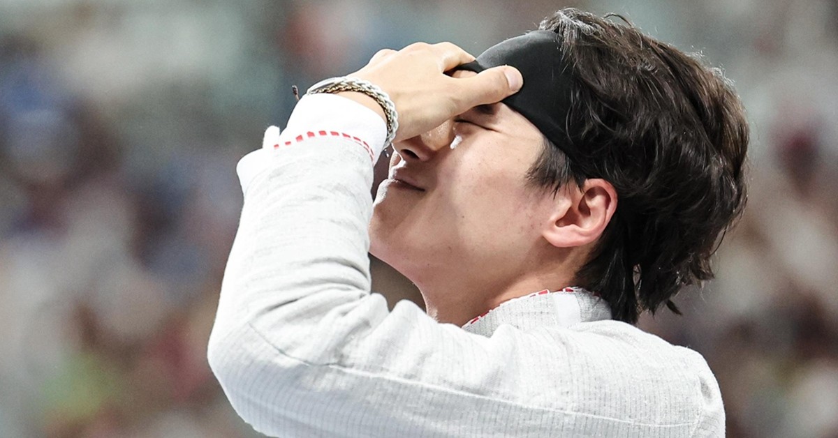 대한민국 펜싱 대표팀 오상욱 / 뉴스1