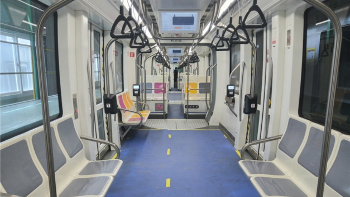 트램차량 내부 / 서울시 제공
