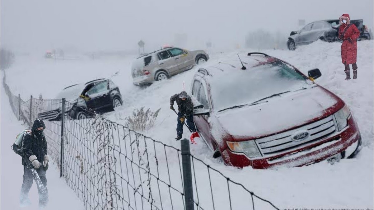 미국, 초강력 눈 폭풍에 피해 잇따라 / 엑스(X·옛 트위터) @theslyuda