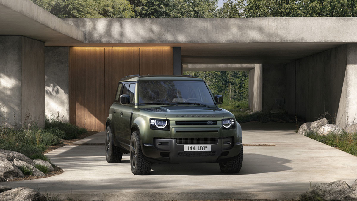 랜드로버 뉴 디펜더 울스톤 그린 색상. / JLR코리아