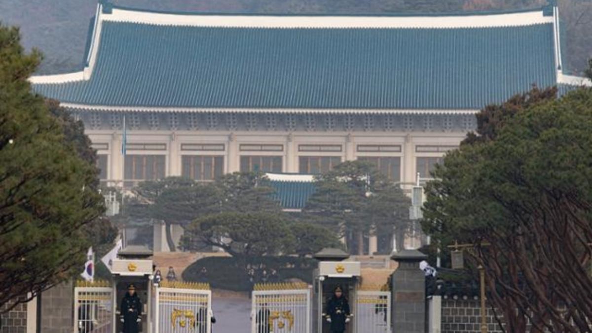 청와대 본관 전경. / 연합뉴스