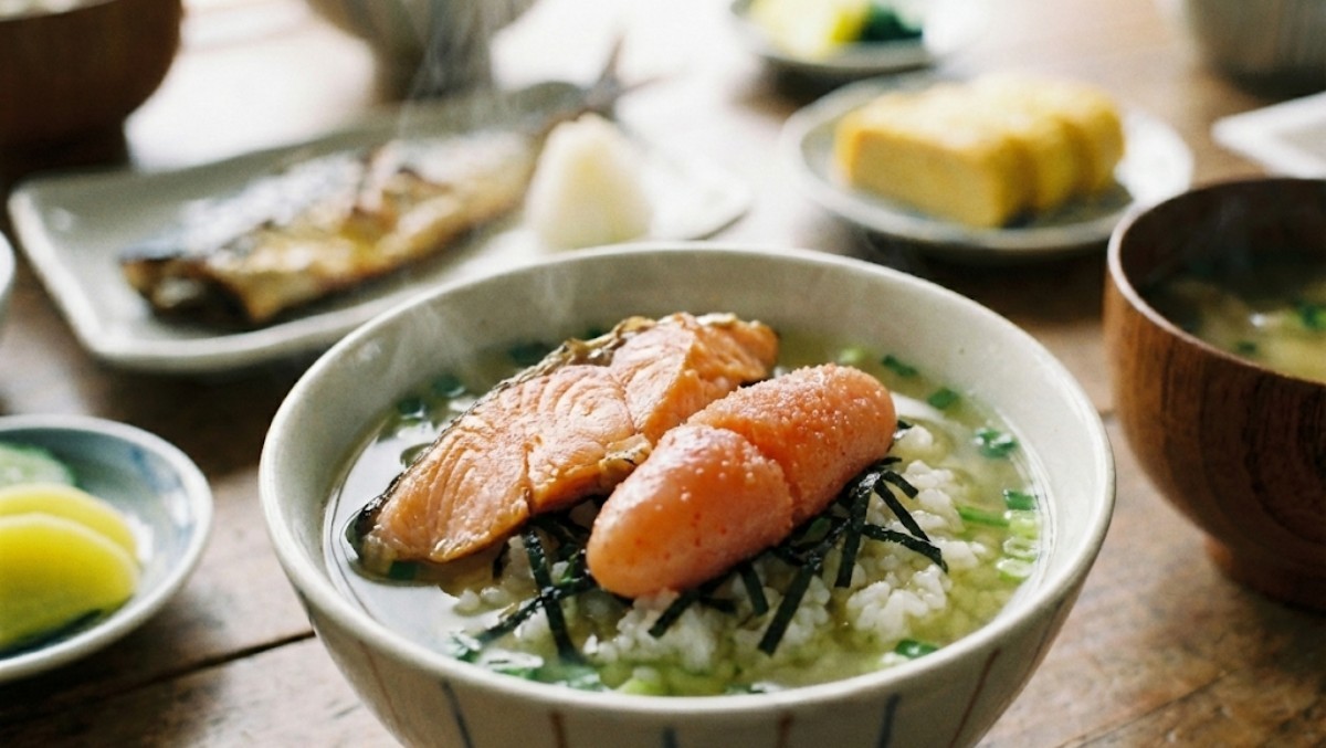 맛있는 오차즈케 / 기사 내용을 바탕으로 제작한 AI 이미지