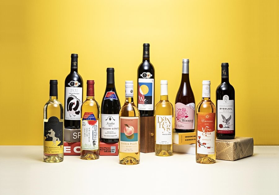 영천 대표 와인들.  / 영천시 제공