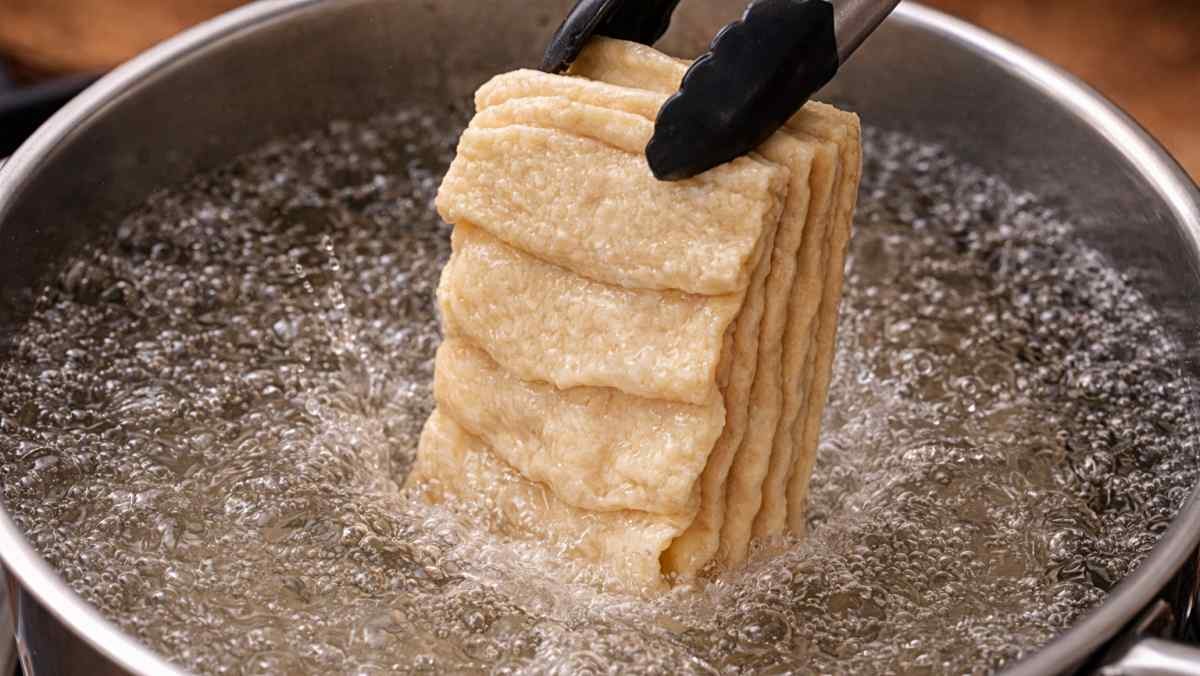 '끓는 물에 어묵을 풍덩?!' 기사 내용 토대로 AI툴 활용해 제작한 자료사진.