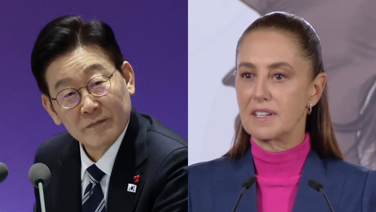 이재명 대통령, 셰인바움 멕시코 대통령 / 뉴스1, 셰인바움 대통령 인스타그램