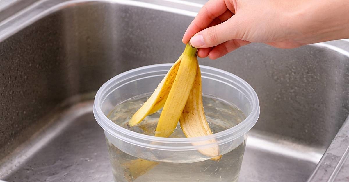 바나나 껍질을 물에 담그면?    기사에 대한 이해를 돕기 위해 AI 툴로 제작한 자료 사진