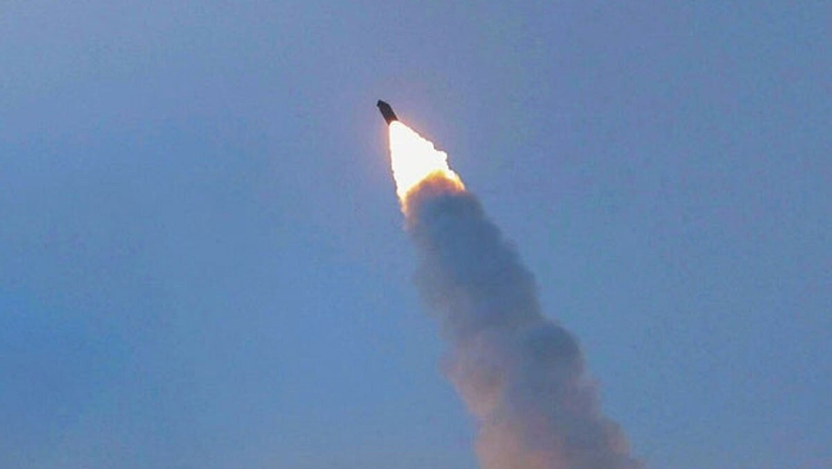 북한의 극초음속미사일 자료 사진 / 뉴스1 (평양 노동신문)