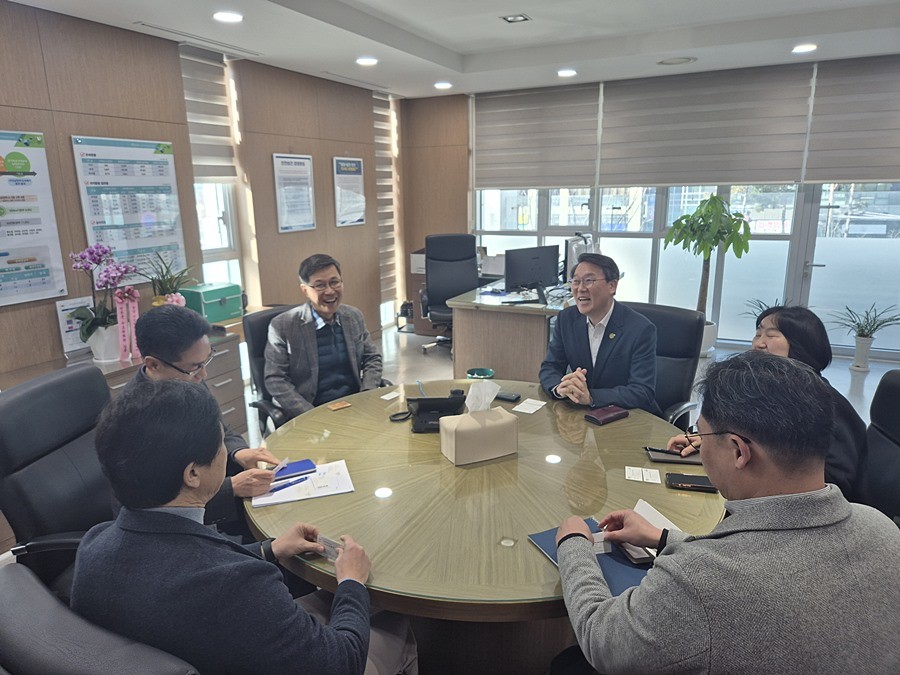 한국전력공사 남양주지사를 방문한 김상수 부시장