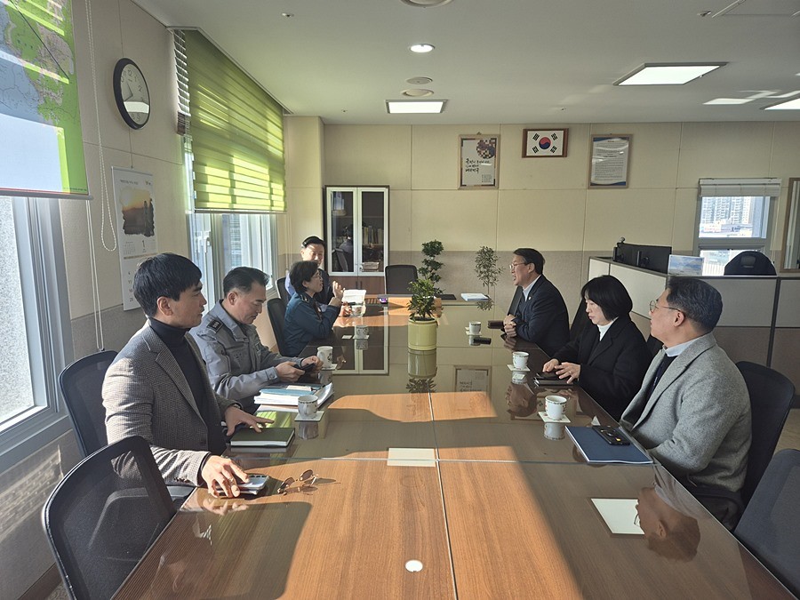 남양주남부경찰서를 방문한 김상수 부시장