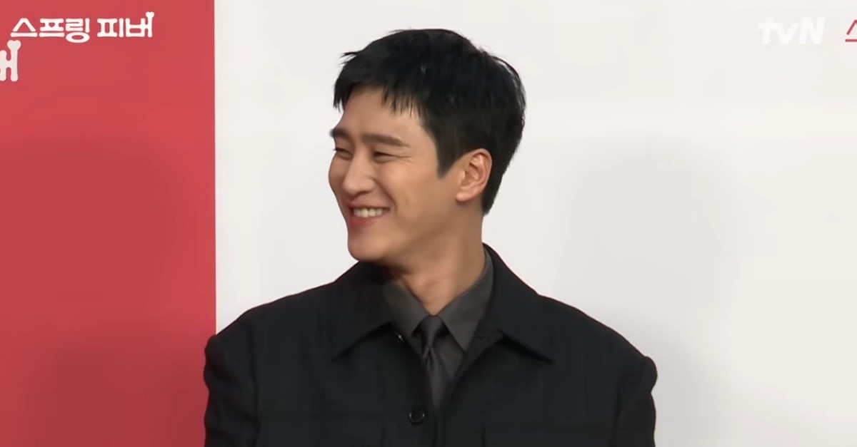 제작발표회 당시 안보현 / 유튜브 'tvN DRAMA'