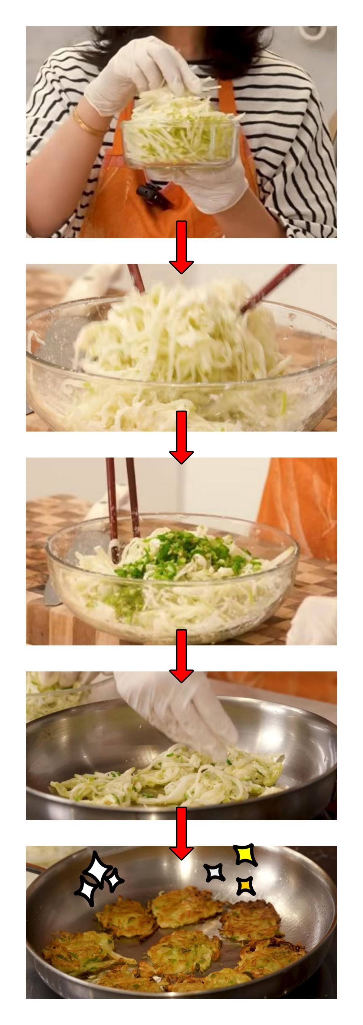 겨울 보약 '무전' 만드는 과정. 김소형 박사 유튜브 콘텐츠 토대로 제작한 레시피 순서 이미지.