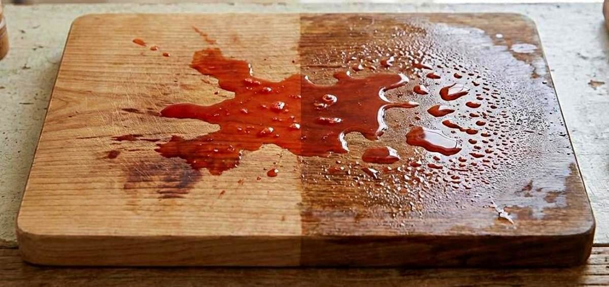 찬물에 헹구지 않은 도마면과 찬물에 먼저 헹군 도마면. 기사 내용 토대로 AI툴 활용해 제작한 자료사진.