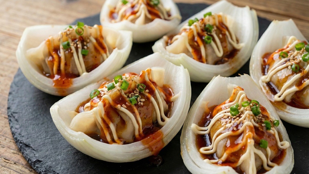 해외에서 유행한 '양파컵만두' AI 생성 자료사진. 자극적인 맛으로 섭취 전 유의가 필요하다.