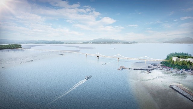 보성벌교갯벌 생태탐방로드 조성사업 3구간 조감도 (장암~해도 다리)