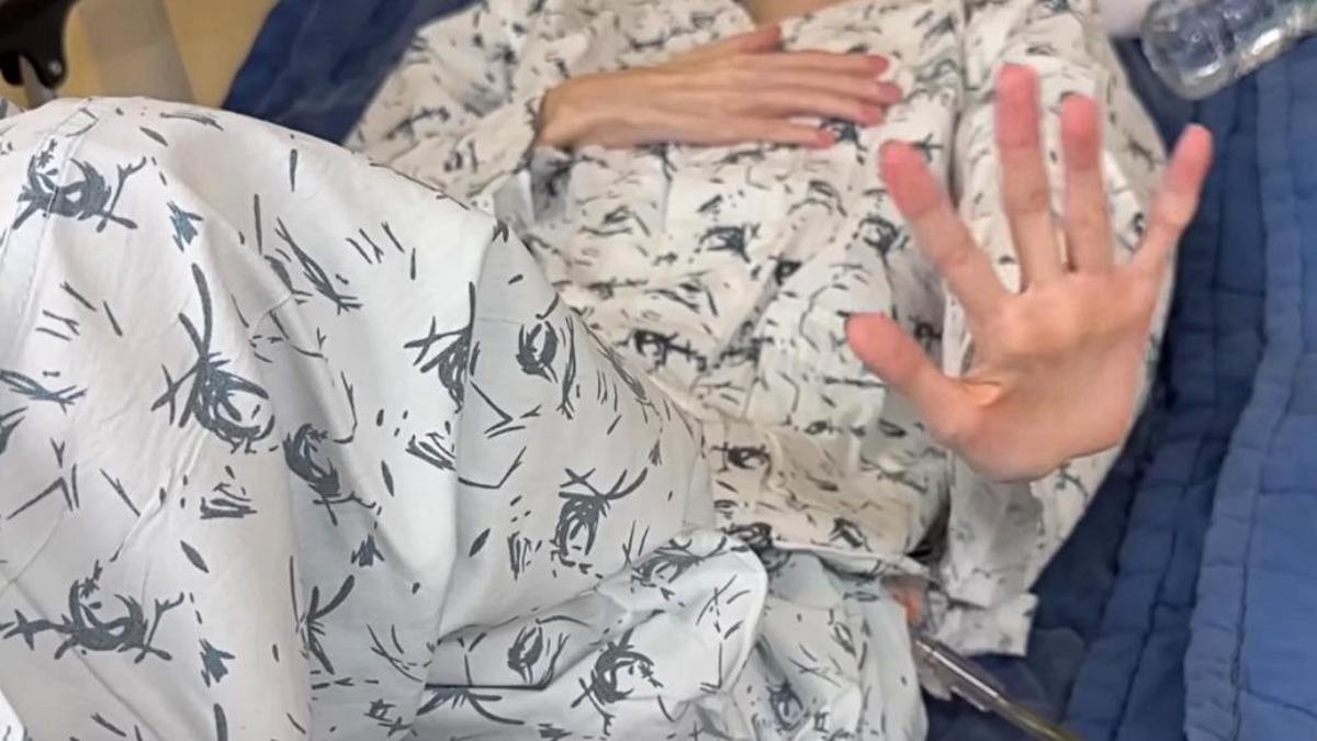 유병장수girl 투병 브이로그 중 한 장면. / 유튜브 '유병장수girl'