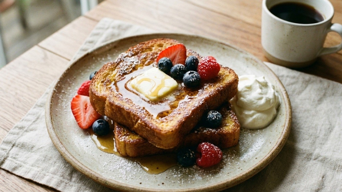 맛있는 프렌치 토스트 / 기사 내용을 바탕으로 제작한 AI 이미지