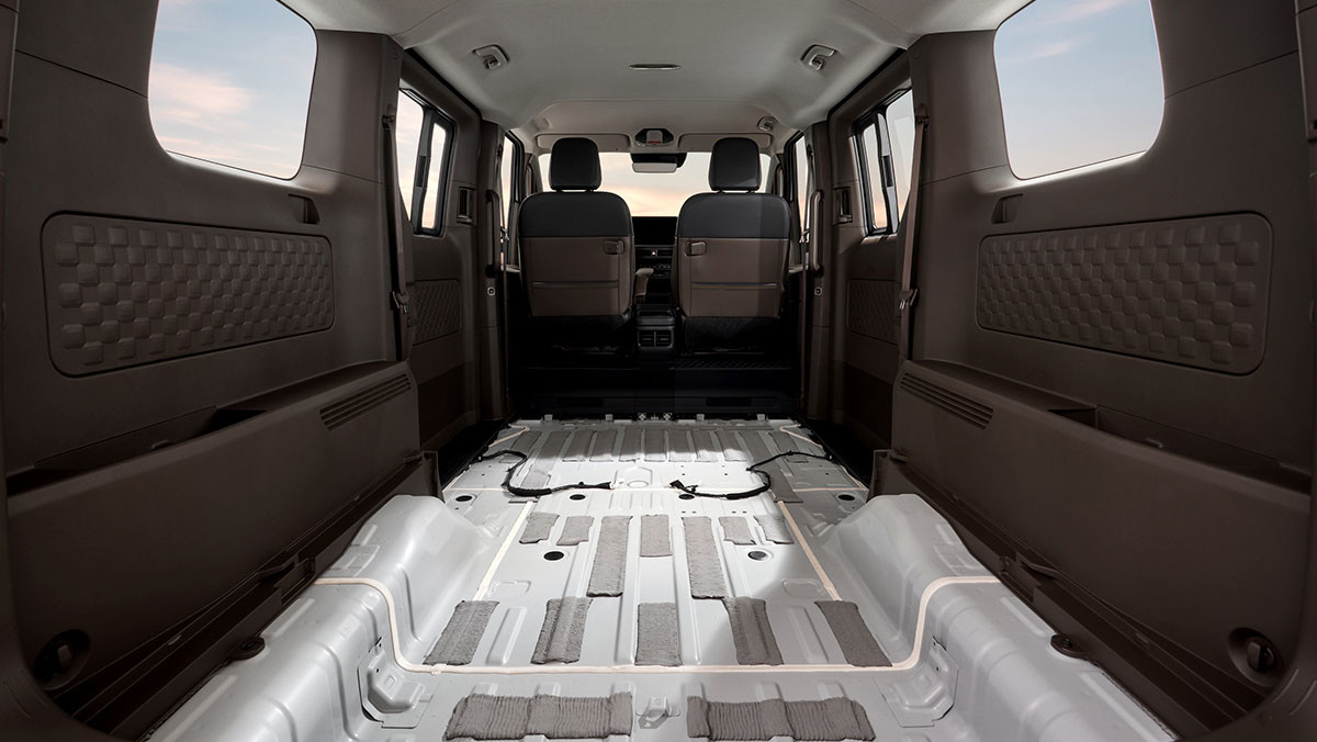 PV5 도너 모델의 실내. / 기아