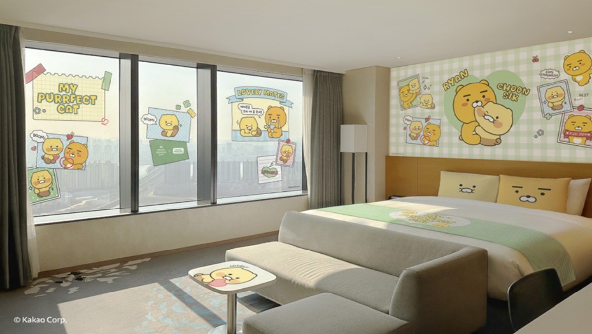 '위드 마이 키즈 – 라이언&춘식이' 테마룸 / 서울드래곤시티