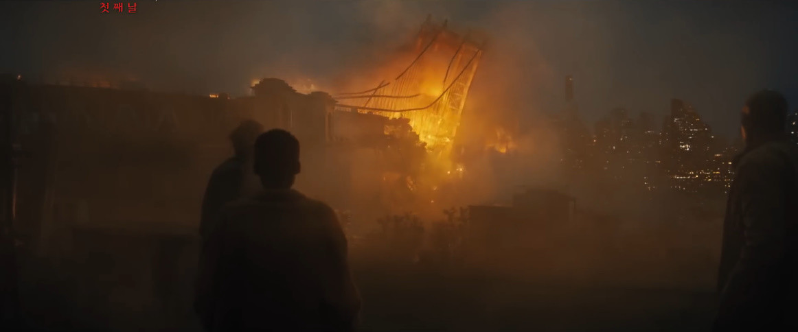 남다른 스케일을 자랑하는 영화 '콰이어트 플레이스: 첫째 날' / 롯데엔터테인먼트